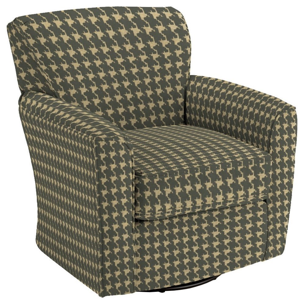 Swivel Barrel Chairs Kaylee Swivel Barrel Chair